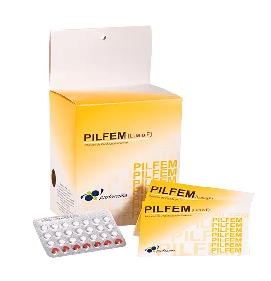 Pilfem. Pastillas anticoceptivas Profamilia.