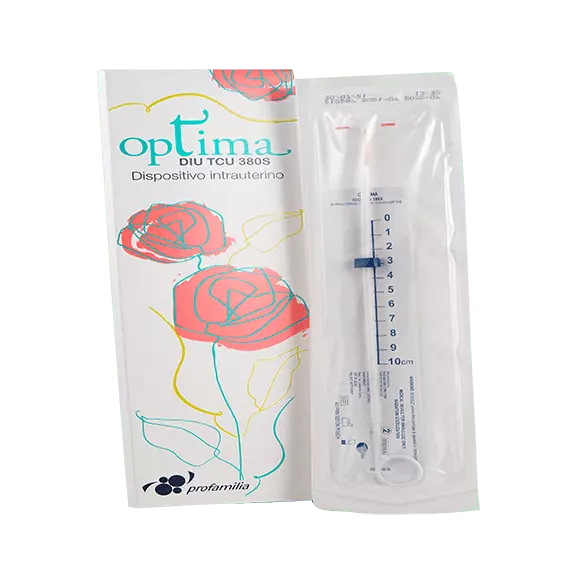  Anticonceptivo Optima Diu TCu 380S de Profamilia en República Dominicana.