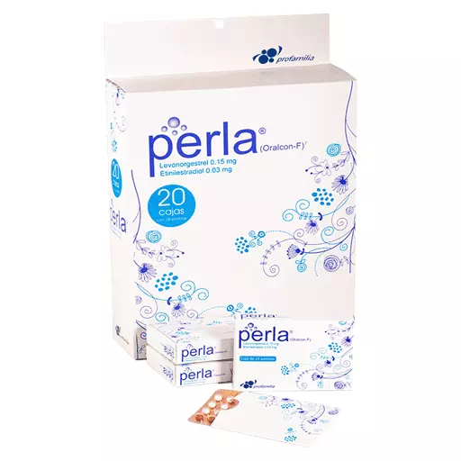 Anticonceptivo oral Perla de Profamilia en República Dominicana. 